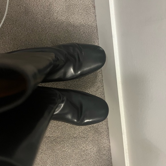 SOLD Authentic Chloe Black Italian Leather Beautiful Boots Good Condition - Picture 10 of 12